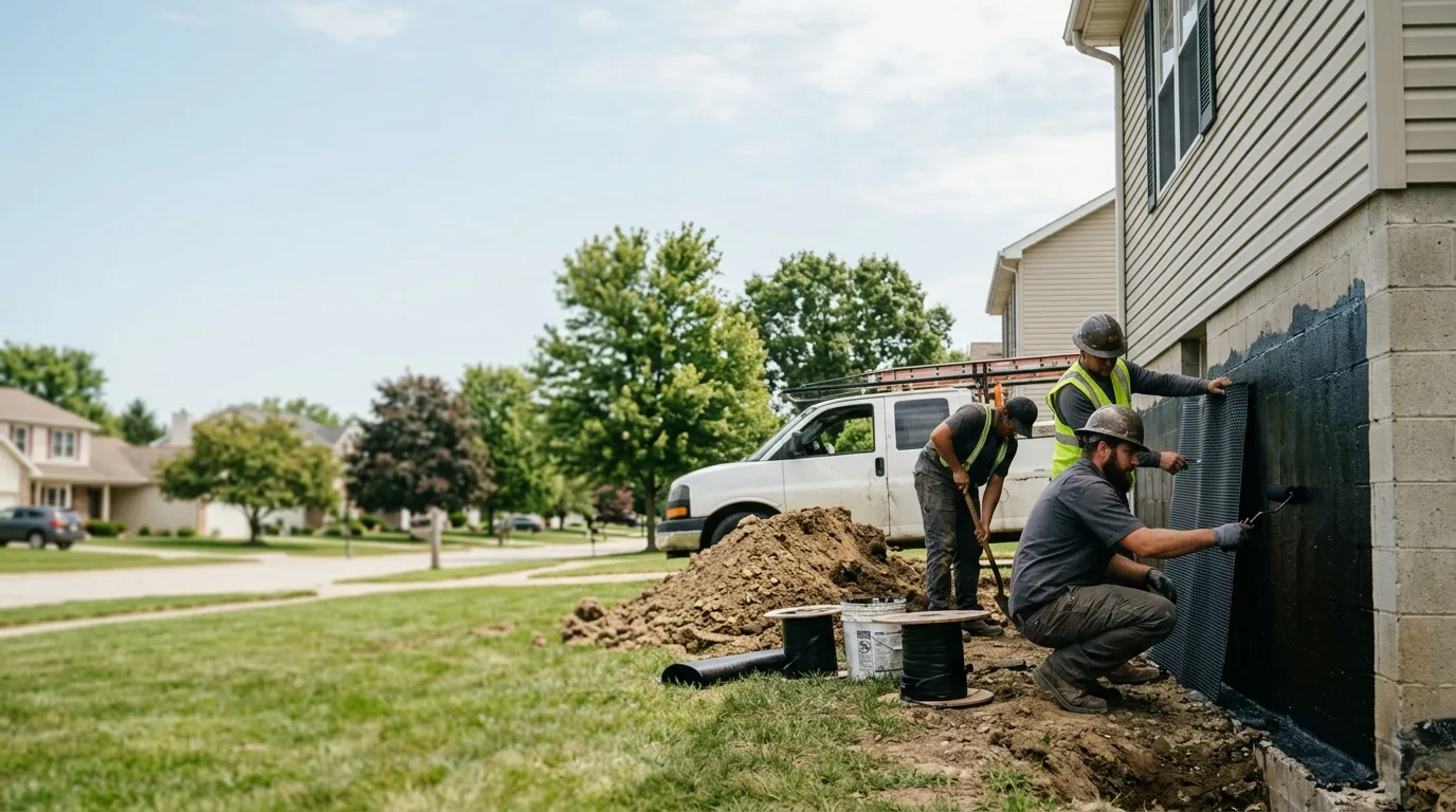 Basement Waterproofing in Hopewell, OH near me